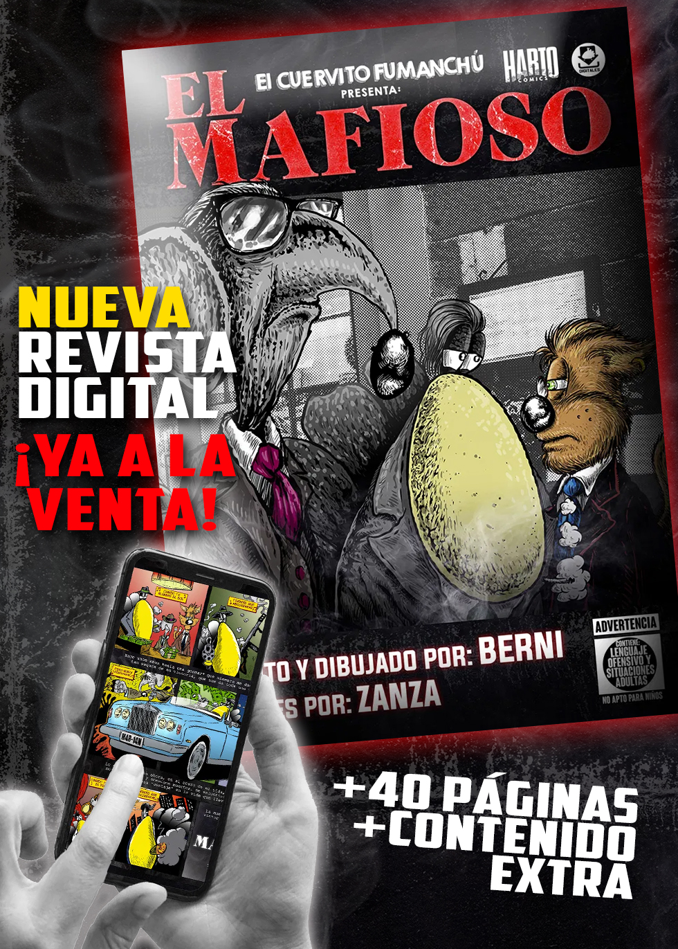 «EL MAFIOSO» Revista digital a la venta